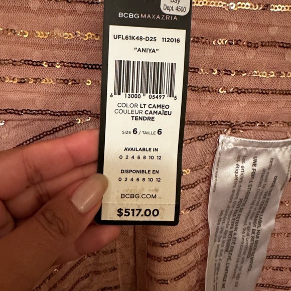 BCBGMAXAZRIA Aniya Dress NWOT - Picture 11 of 11